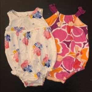 Baby girl rompers